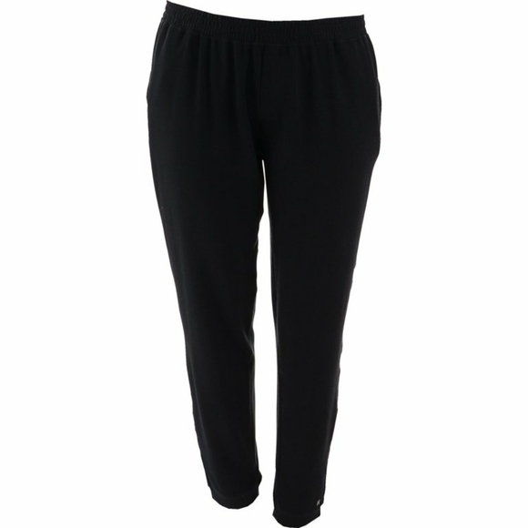 HUE Pants - HUE French Terry Knit Cuffed Lounge Pant